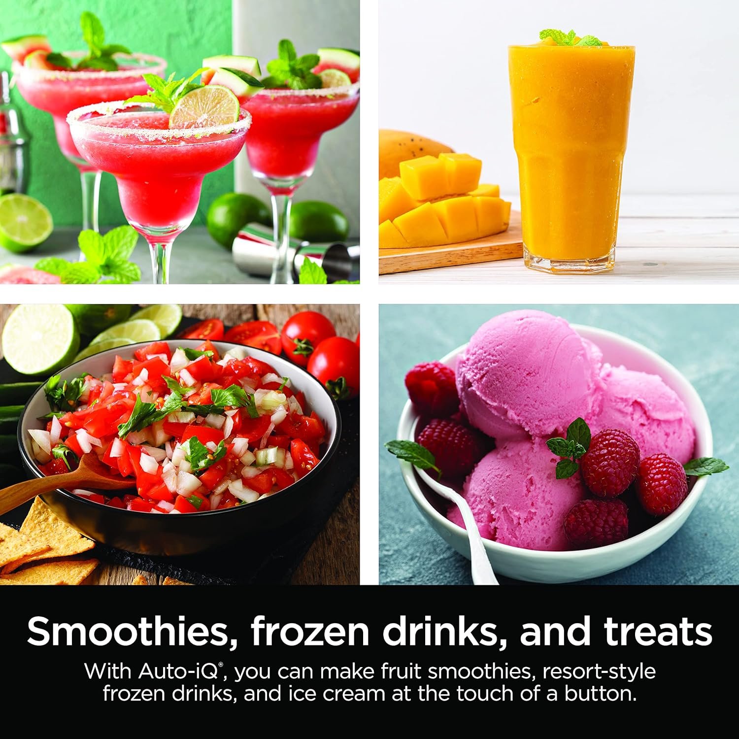 Ninja BN701 Professional Plus Blender, 1400 Peak Watts, 3 Functions for Smoothies, Frozen Drinks & Ice Cream with Auto IQ, 72-oz.* Total Crushing Pitcher & Lid, Dark Grey - Image 3