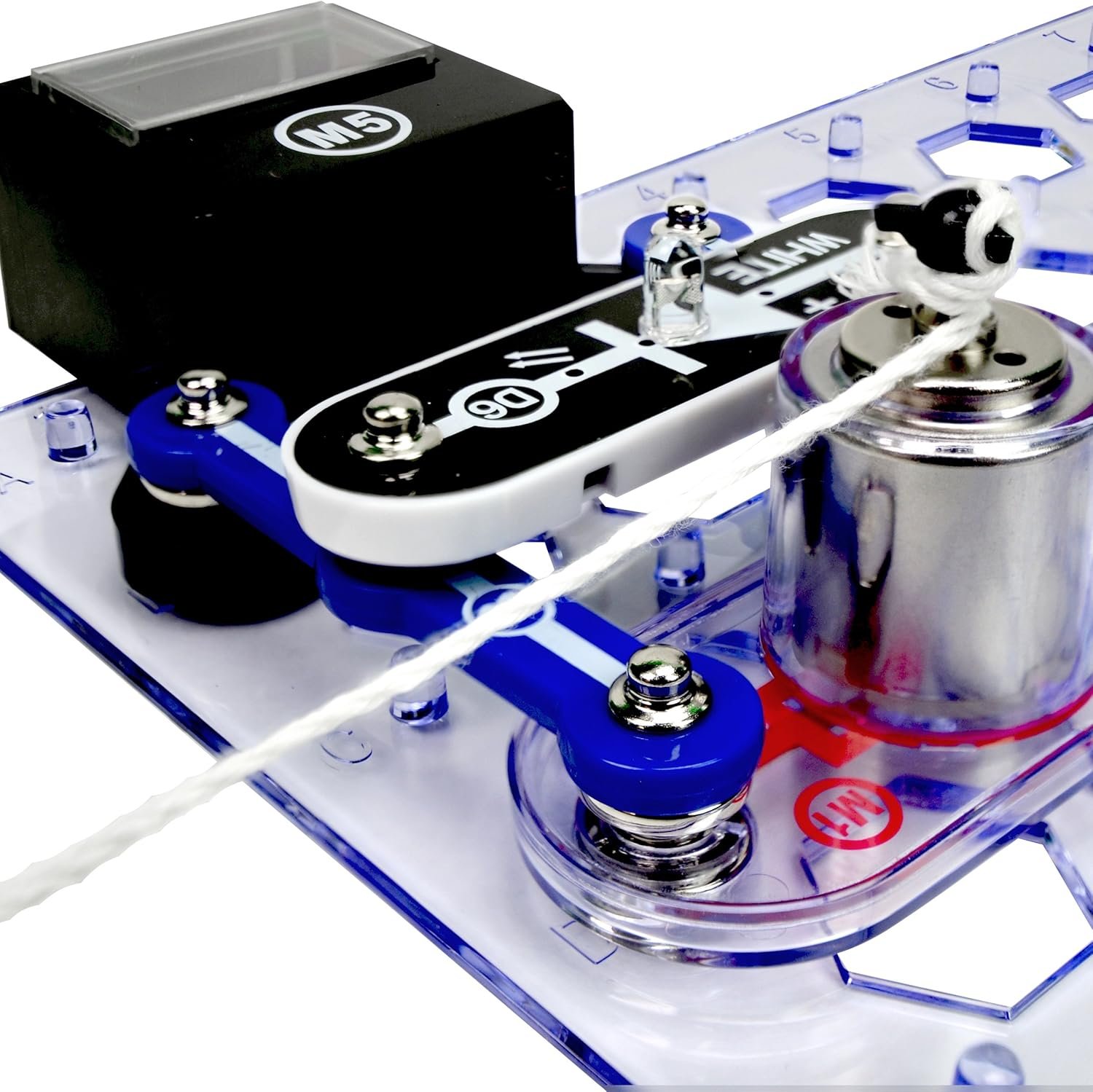 Snap Circuits STEM Electronics Discovery Kit | Explore Magnetism & Electronics | Ages 8+ | 85+ Hands-On Projects - Image 2