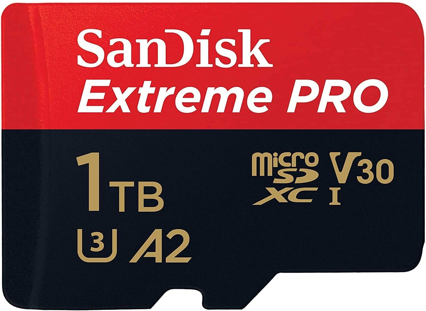 SanDisk 1TB Extreme Pro MicroSD Memory Card with Adapter Works with GoPro Hero 9, Hero 8, Max 360 - U3 V30 4K A2 Class 10 (SDSQXCZ-1T00-GN6MA) Bundle with 1 Everything But Stromboli Micro Card Reader - Image 3