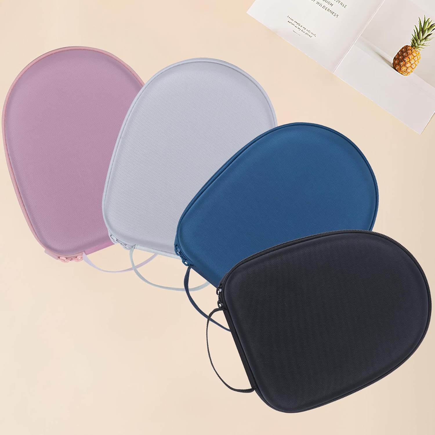 Hard Case Replacement for Sony WH-1000XM6, WH-1000XM5, WH-1000XM4, WH-1000XM3 Noise Canceling Headphones, Portable Travel Headphone Cases (Black Case) - Image 2