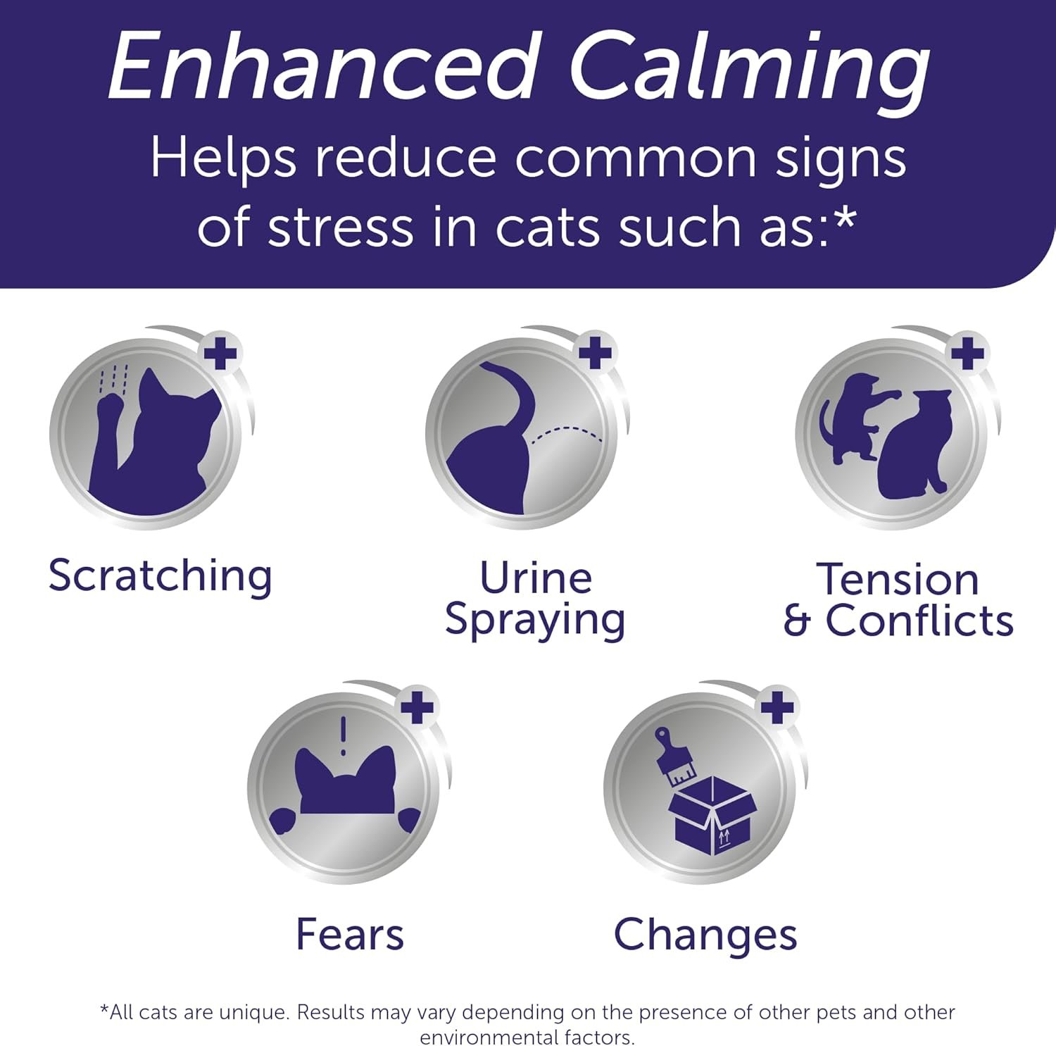 FELIWAY Optimum Cat, Enhanced Calming Pheromone Diffuser: 1 Diffuser Kit & 3 Refills - Image 4