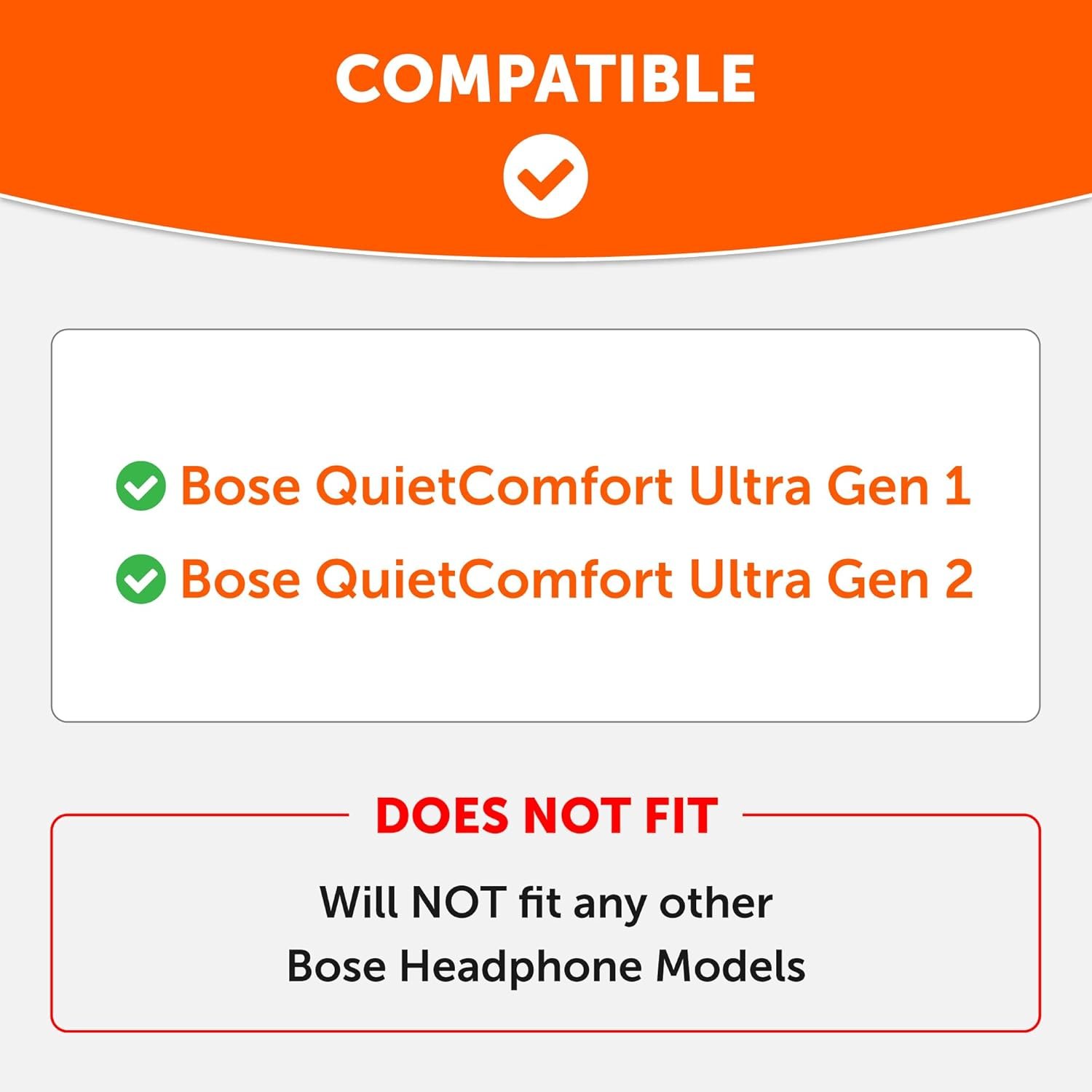 WC PadZ QC Ultra – Upgraded Replacement Earpads Compatible with Bose QuietComfort Ultra Gen 1 & Gen 2 by Wicked Cushions | Enhanced Comfort, Thickness & Durability | 90's Black - Image 2