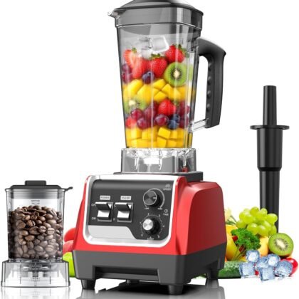 Blender for Smoothies with 1800 Watt Motor Powerful Countertop Blenders for Kitchen 70OZ Large Capacity Smoothie Blender and Grinder Combo for Ice Crush Frozen Drinks Puree