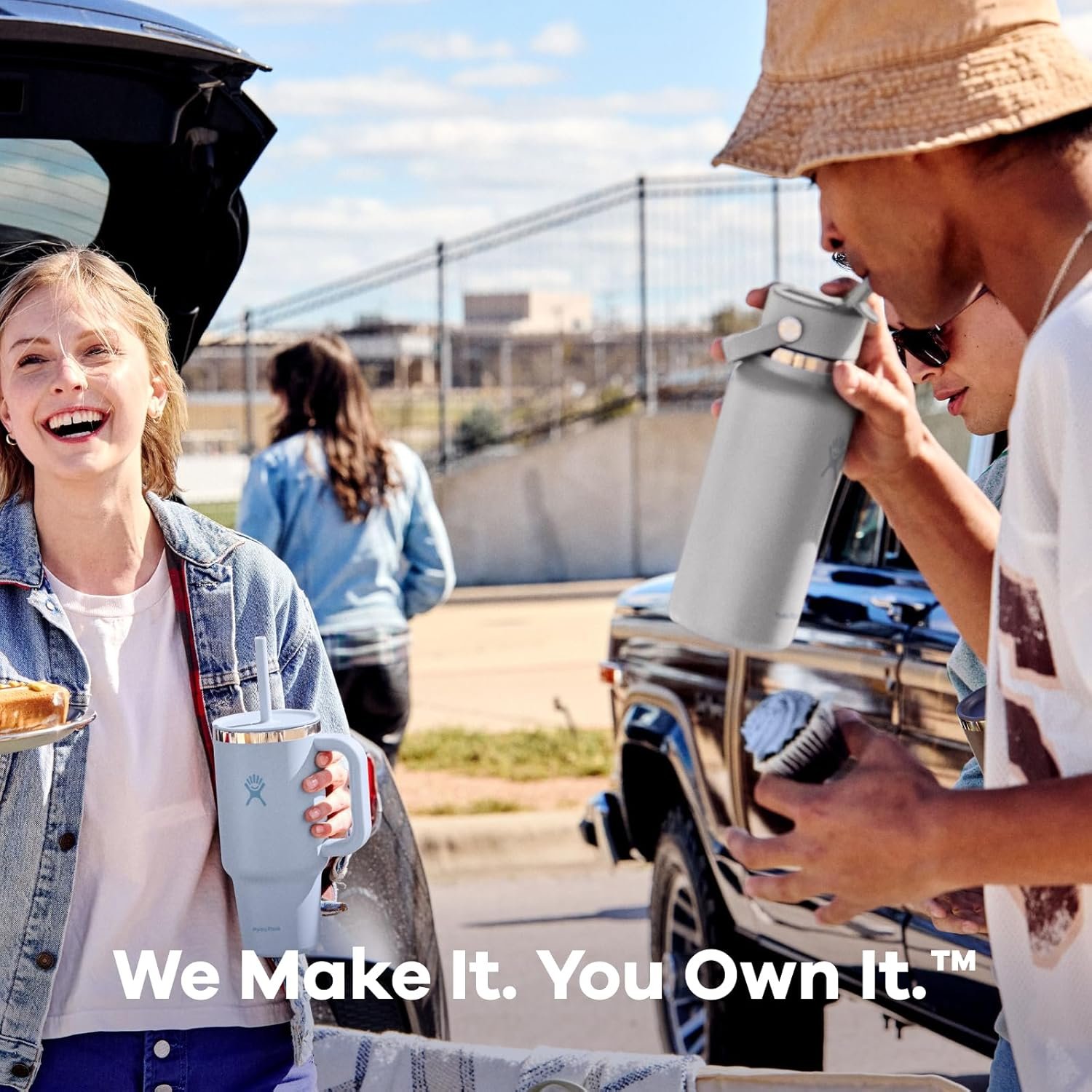 Hydro Flask 32 Oz Wide Flex Straw Cap Agave - Image 6