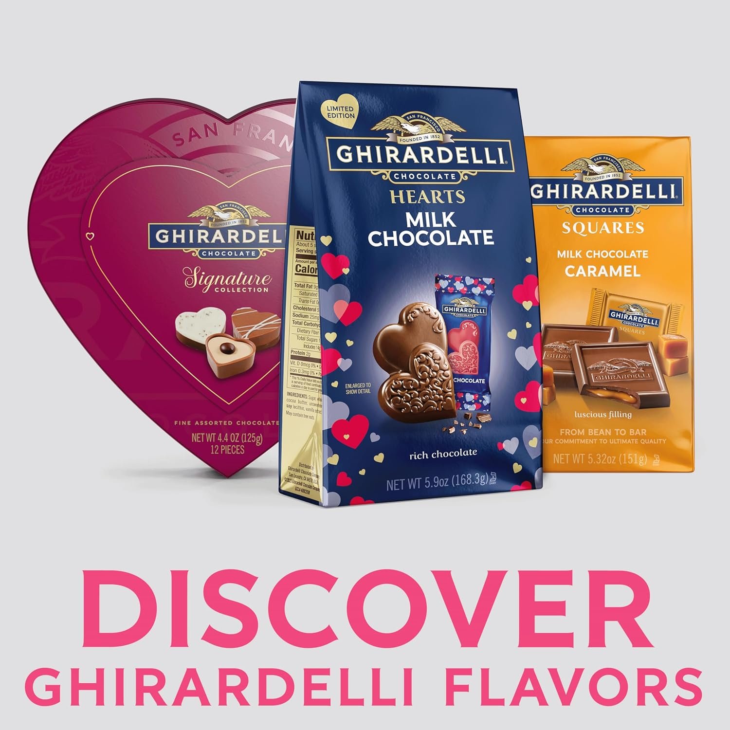 Ghirardelli Milk Chocolate Duet Hearts - 5.9oz. (Pack of 2) - Image 4