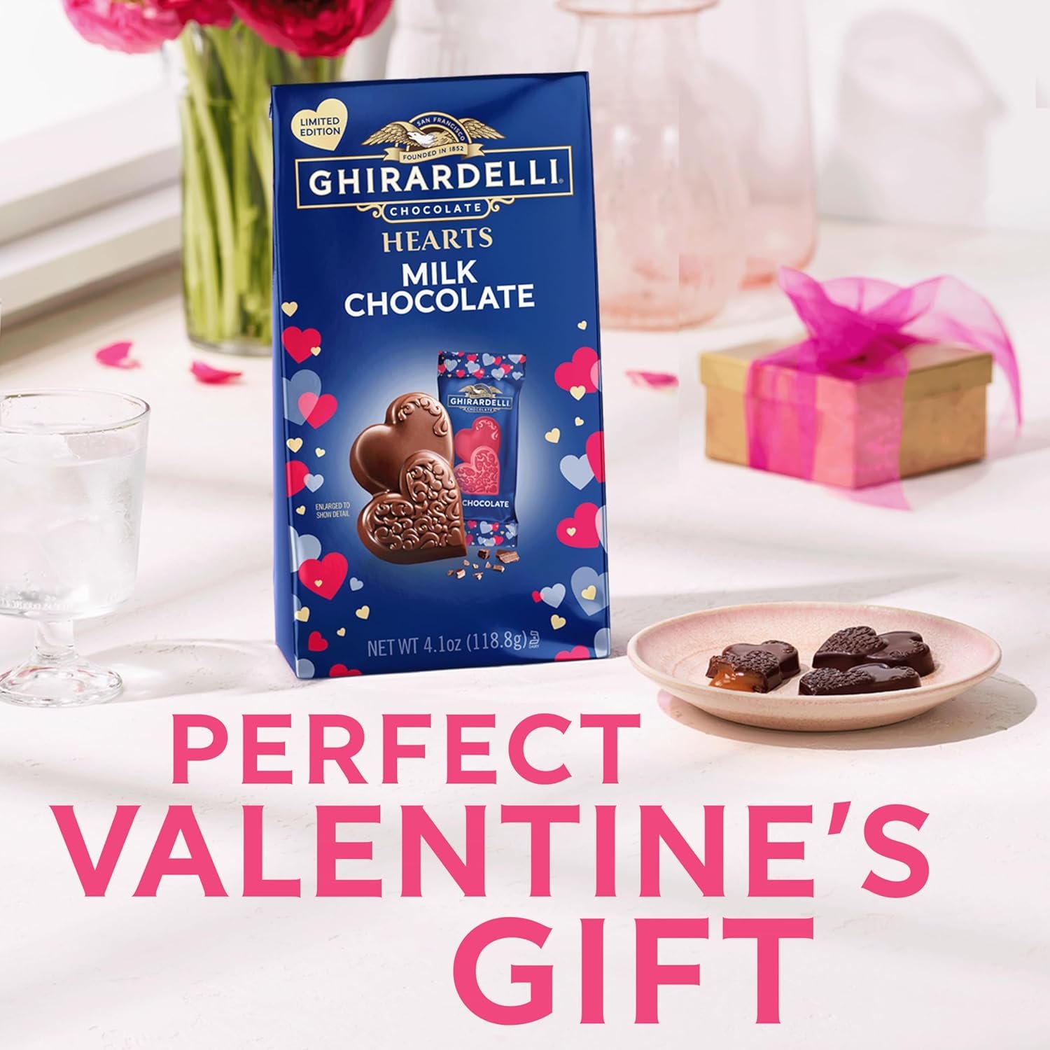Ghirardelli Milk Chocolate Duet Hearts - 5.9oz. (Pack of 2) - Image 7
