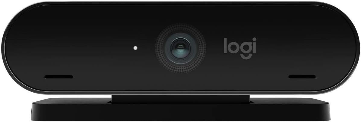 Logitech Logi 4K Pro Magnetic Webcam for Pro Display XDR, Video Calling Conferencing Recording, Zoom and Microsoft Teams, Ultra HD, Pro Streaming Web Camera (Renewed), Black