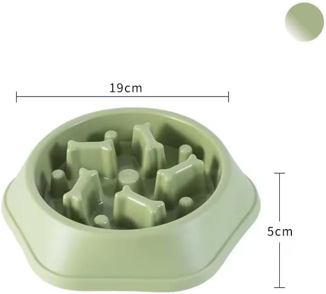 Slow Feeder Anti Gulp Easy Digestion Feeder Bowl (Pink, Medium) - Image 8