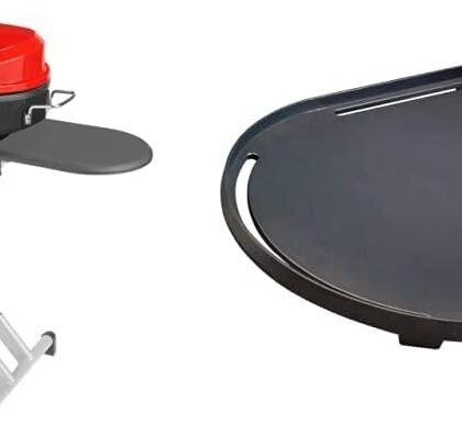 Coleman Roadtrip 285 Portable Propane Grill + Cast Iron Griddle & Grill Grate