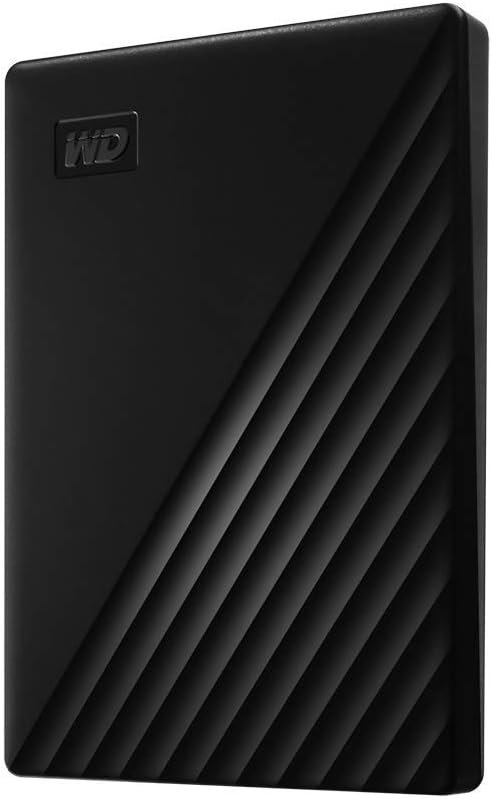 WD My Passport 2 TB Portable Hard Drive - External - Black - WDBYVG0020BBK-WESN (Renewed) - Image 2