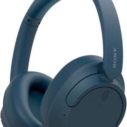 Sony WH-CH720N Noise Canceling Wireless Bluetooth Headphones - Built-in Microphone - up to 35 Hours Battery Life and Quick Charge - Blue