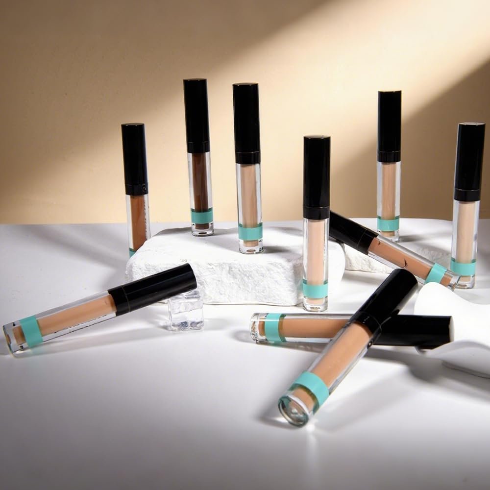 QIDSTERS Liquid Concealer for Older Women, Under Eye Brightener Full Coverage Concealer for Dark Circles, Spots, Lightweight Waterproof Foundation Makeup, Vegan & Cruelty-Free, 03 Light Medium - Image 7