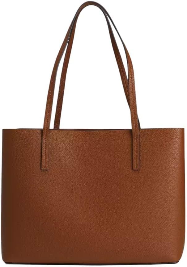 Tory Burch Women's Blake Pebbled Leather Center Zip Tote Purse - Image 2