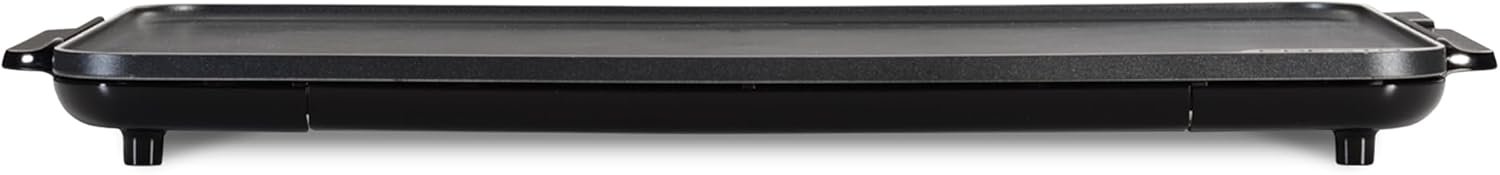 Presto 07072 22-Inch Extra Large Griddle, 22"x 13", Low Profile Design, Ceramic Nonstick, Black - Image 4