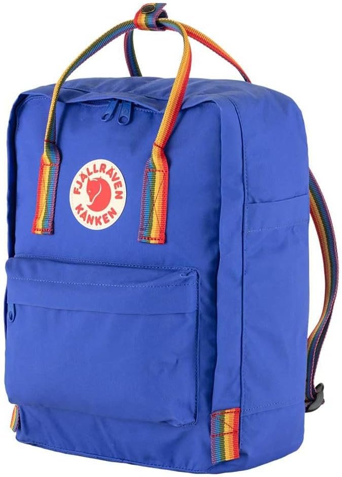 Fjällräven Kånken Rainbow Cobalt Blue One Size - Image 3