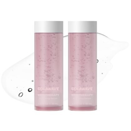 SolaWave Skin Therapy Activating Serum with 1 Refill | Enhance Red Light Therapy Wand Results | Hydrating Skincare for Microcurrent Galvanic Current (2-Pack)