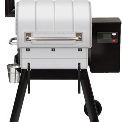 Grill Thermal Insulated Blanket for Traeger Pro 575 Traeger Pro 22, Pro 20 Series and Lil' Tex Elite, Pellet Insulation Blanket Compatible with BAC344 BAC626 for Winter Cooking