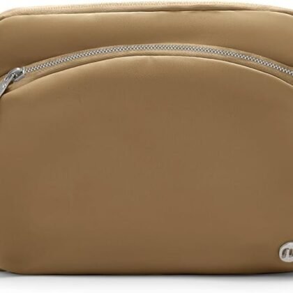 MEXS Everywhere Crossbody Bag 2L Metal Hardware, Casual Crossbody Bags for Women Travel Purse Shoulder Handbags Wallet