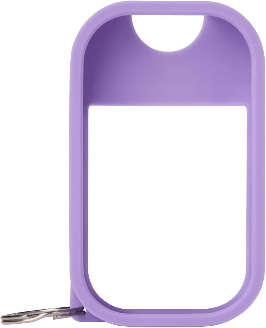 Touchland Hand Sanitizer Mist Case 1FL. OZ., Protective and Stylish Hand Sanitizer Spray Accessory, Silicone Case with Keyring, Purple Haze
