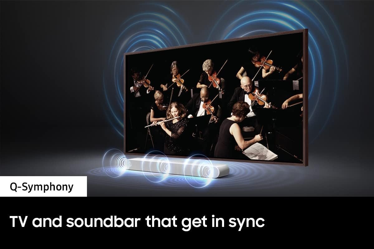 SAMSUNG HW-S60B 3.1ch Soundbar w/Dolby Atmos, DTS Virtual:X Q Symphony, Adaptive Sound, Game Mode, Bluetooth Connection, 2022 - Image 5