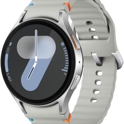 Samsung Galaxy Ai Watch 7 Latin American Version SM-L310N (44mm) Bluetooth Wellness Tips, Heart Rate Tracking, Sleep Monitor, Fitness Tracker (Silver)