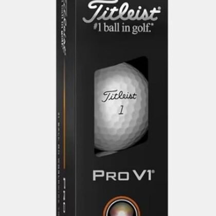 Titleist Pro V1 Golf Balls (White, 3pk) 1 Sleeve 2025