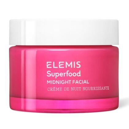 ELEMIS Superfood Midnight Facial, Moisturizer Face Cream, Hydrating Face Moisturizer for Dry Skin, Firming Facial Cream, Camu Camu & Vitamin C Cream