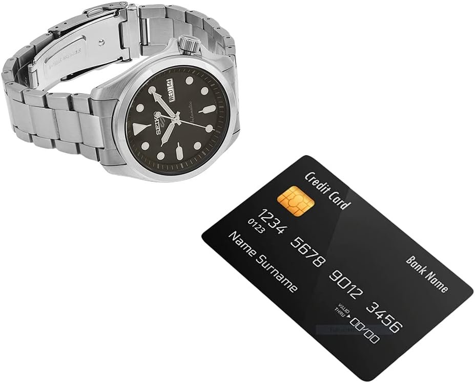 SEIKO 5 Sports Automatic Black Dial Men's Watch SRPE55K1 - Image 5