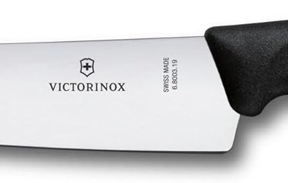 Victorinox Swiss Classic 8 Inch Carving Knife, Black
