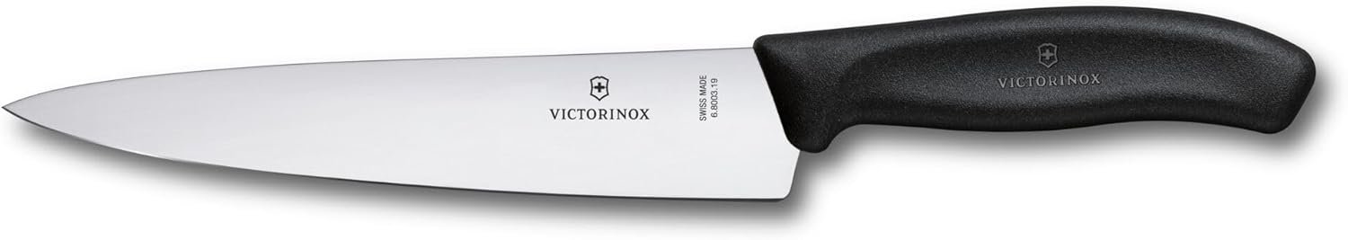 Victorinox Swiss Classic 8 Inch Carving Knife, Black