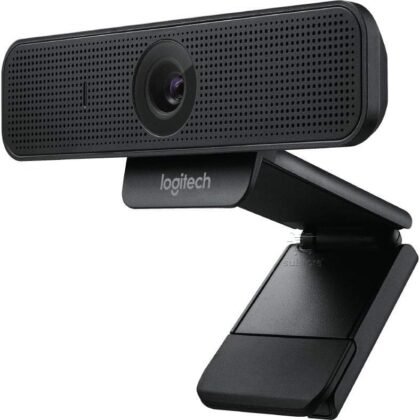 Logitech C925-e Webcam with HD Video and Built-In Stereo Microphones (Renewed)