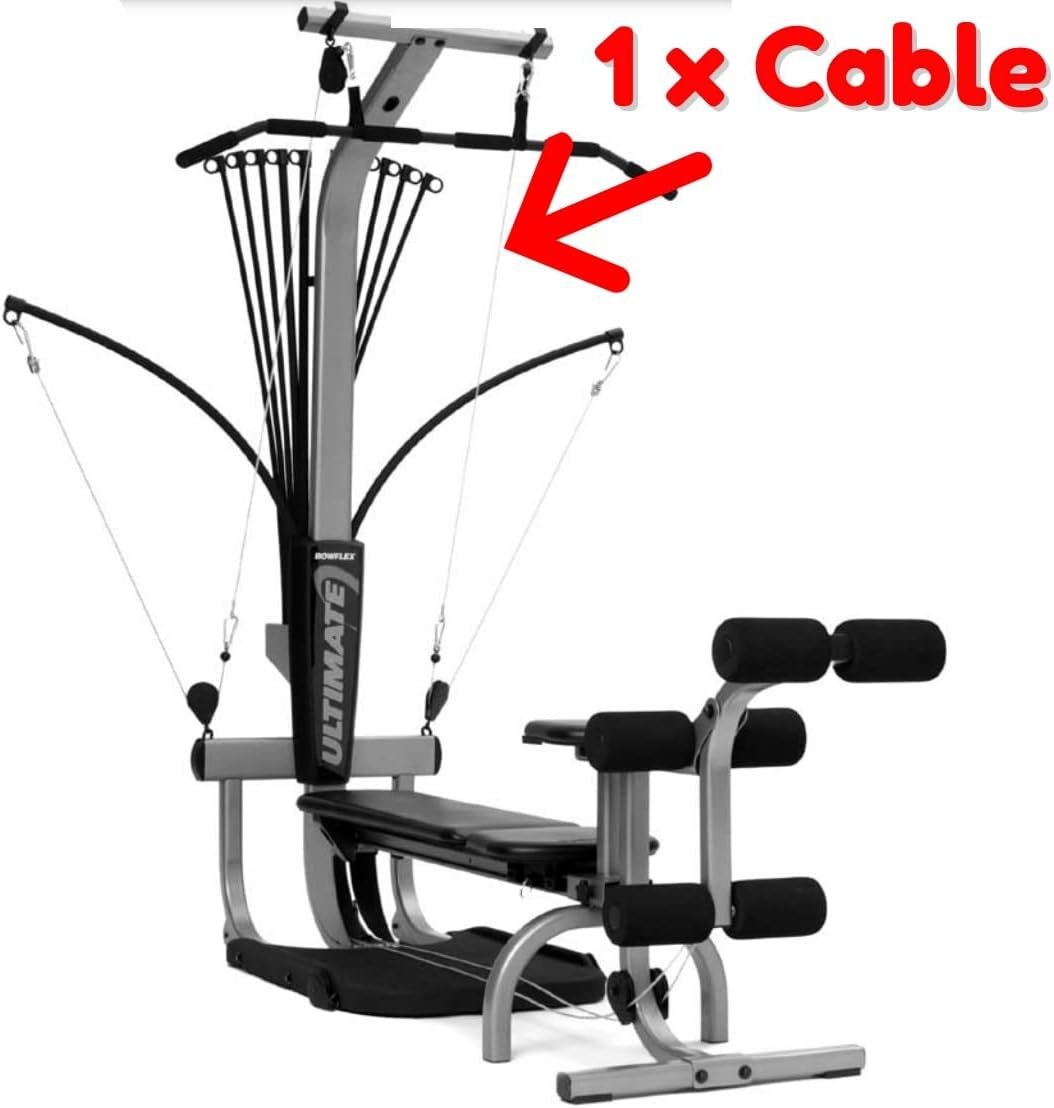 TreadLife Fitness Replacement LAT Cable (56") | Compatible with Bowflex Ultimate Gyms (1 x Cable) - Image 2