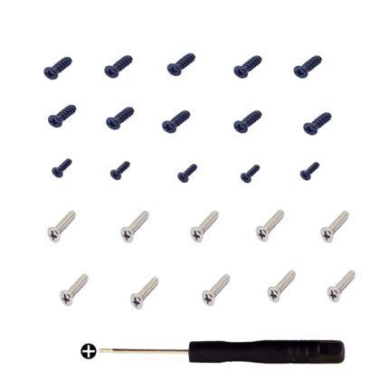 Headband Screws Replacement for Sony WH-1000XM5 Wireless Noise Canceling Headphones, Over-Ear Headphones Headstock Screws (10pcs Black+10pcs Silver+5pcs Black)
