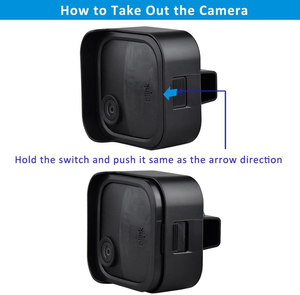 5PACK Blink Outdoor Camera Mount Bracket with Sync Module 2 Outlet Mount for Blink Outdoor 4th/3rd Camera (Blink Camera Not Include) - Image 5