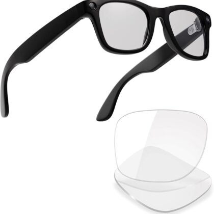 Replacement Lenses for Ray-Ban Meta Wayfarer RW4006 50mm Smart Glasses (Multiple Tint Options)