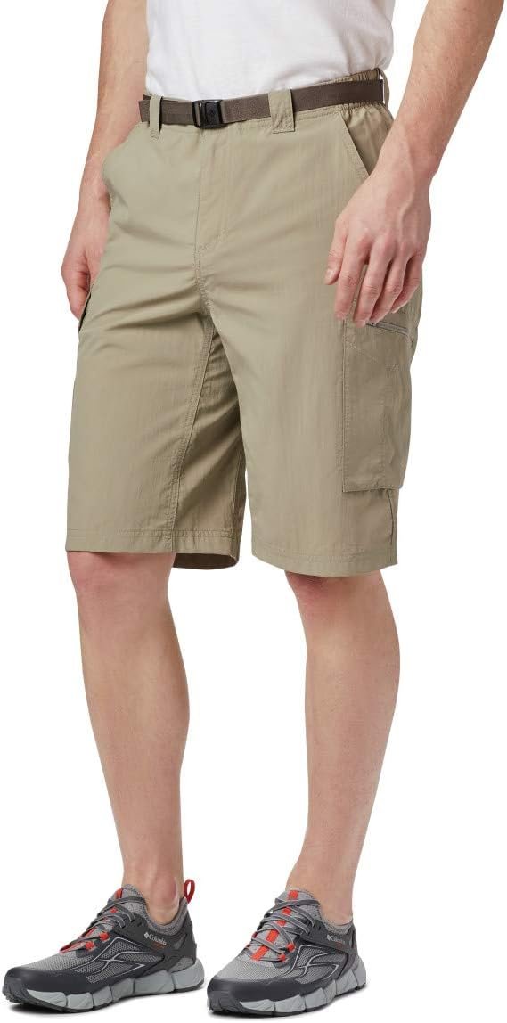 Columbia Men's Silver Ridge Cargo Short, Tusk, 44 x 10 Big