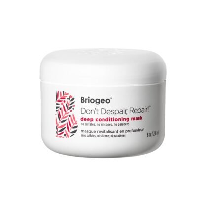Briogeo Don't Despair, Repair! Deep Conditioning Mask, Deep Conditioner for Dry Damaged or Color Treated Hair, Prevent Future Breakage, Protein Mask for Stronger Hair, Vegan, Cruelty-Free