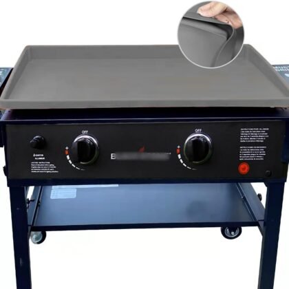 Blackstone Silicone Griddle Mat - Heavy Duty Food Grade, Gray, 28in