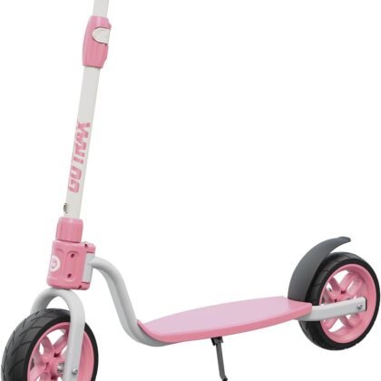 Gotrax KS8 Kick Scooter for Kids 5+, Large 8" Wheels and Height Adjustable Handlebar, Sturdy Wide Deck & Rear Brake, Detachable for Easy Storage, 2 Wheels Scooter for Kids, Teens, Gift for Boy & Girl