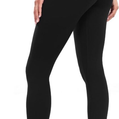 HeyNuts Women's Yoga Pro Leggings 25'' Buttery Soft High Waisted 7/8 Lounge Yoga Pants