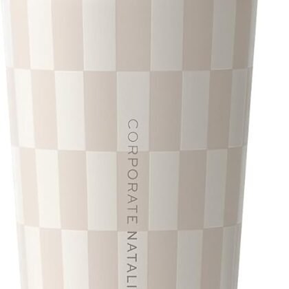 REDUCE Halo 32 oz Stainless Steel Vacuum Insulated Tumbler - Spill Proof Travel Mug with Flip Handle Lid - Keeps Drinks Cold for 32 Hrs - Dishwasher Safe - Cupholder Friendly - Feeling Neutral