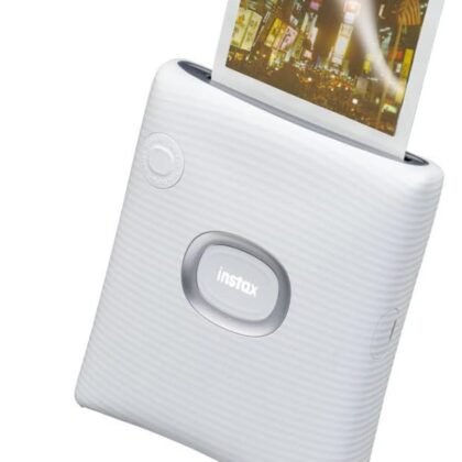 Fujifilm Instax Square Link Smartphone Printer- Ash White