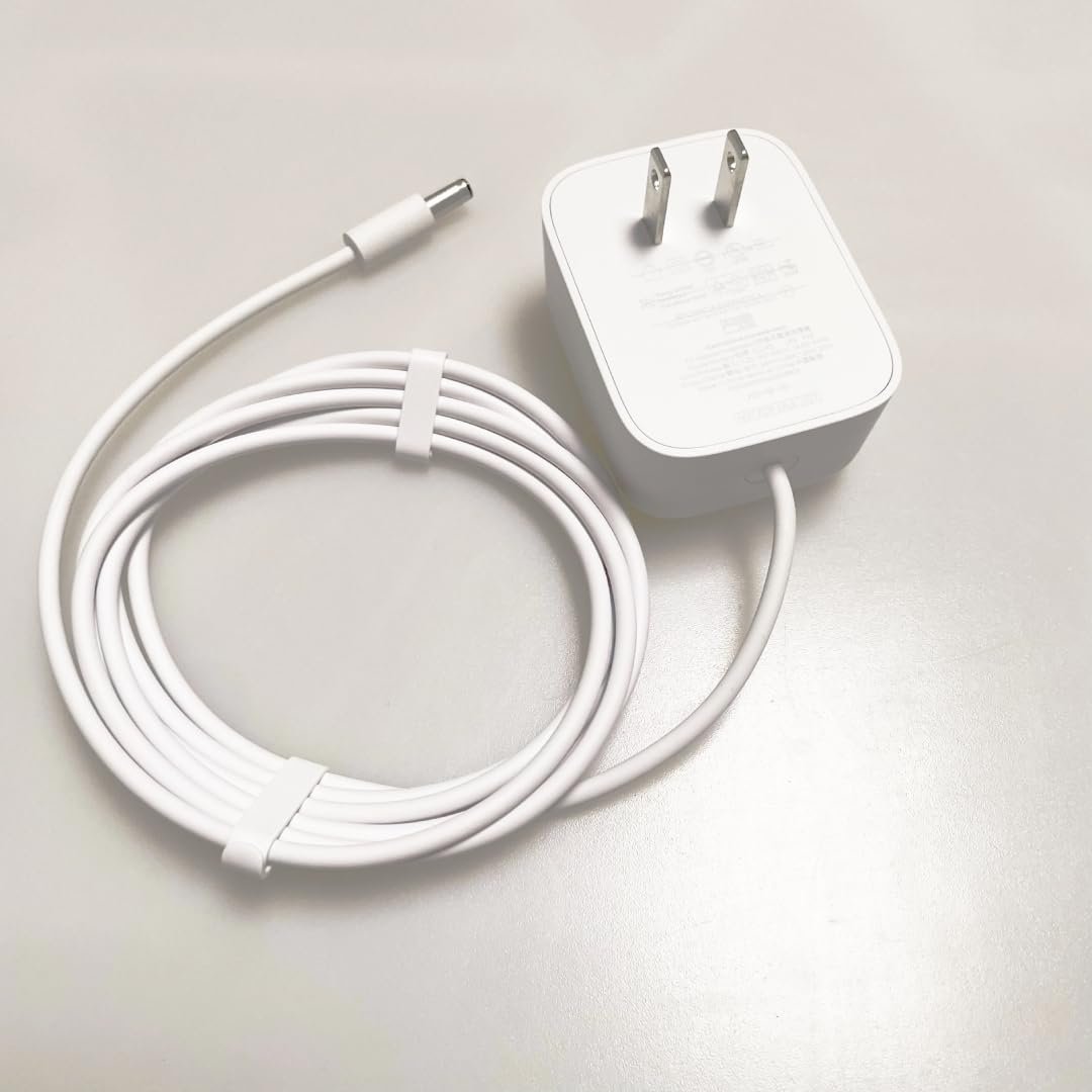 OYSTERBOY Replacement Power Adapter Cord Compatible with Google Nest Speaker/Hub/WiFi Router Home Smart Devices Assistant (Fit for Hub Max)