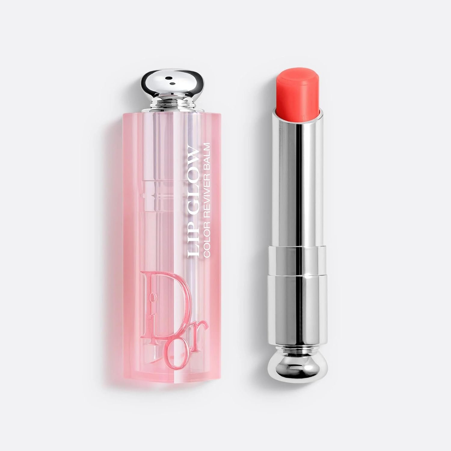 Dior Addict Lip Glow Reviving Lip Balm #061 Poppy Coral 0.11 Ounce - Image 2