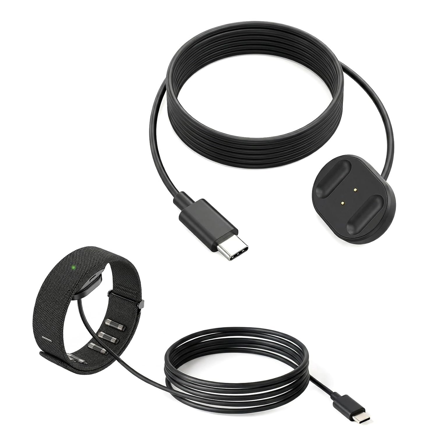 Charging Cable for RayBan Meta Display Neural Band Charger, Magnetic Fast Charger for Ray-Ban Meta Display Glasses Accessories, Portable Travel/Car/Phone/Laptop Charging Cable (Black)