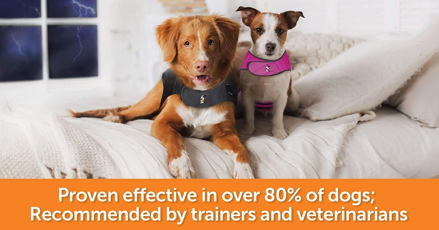 Thundershirt Dog Jacket for Anxiety, Green,Extra Extra Small - Image 3