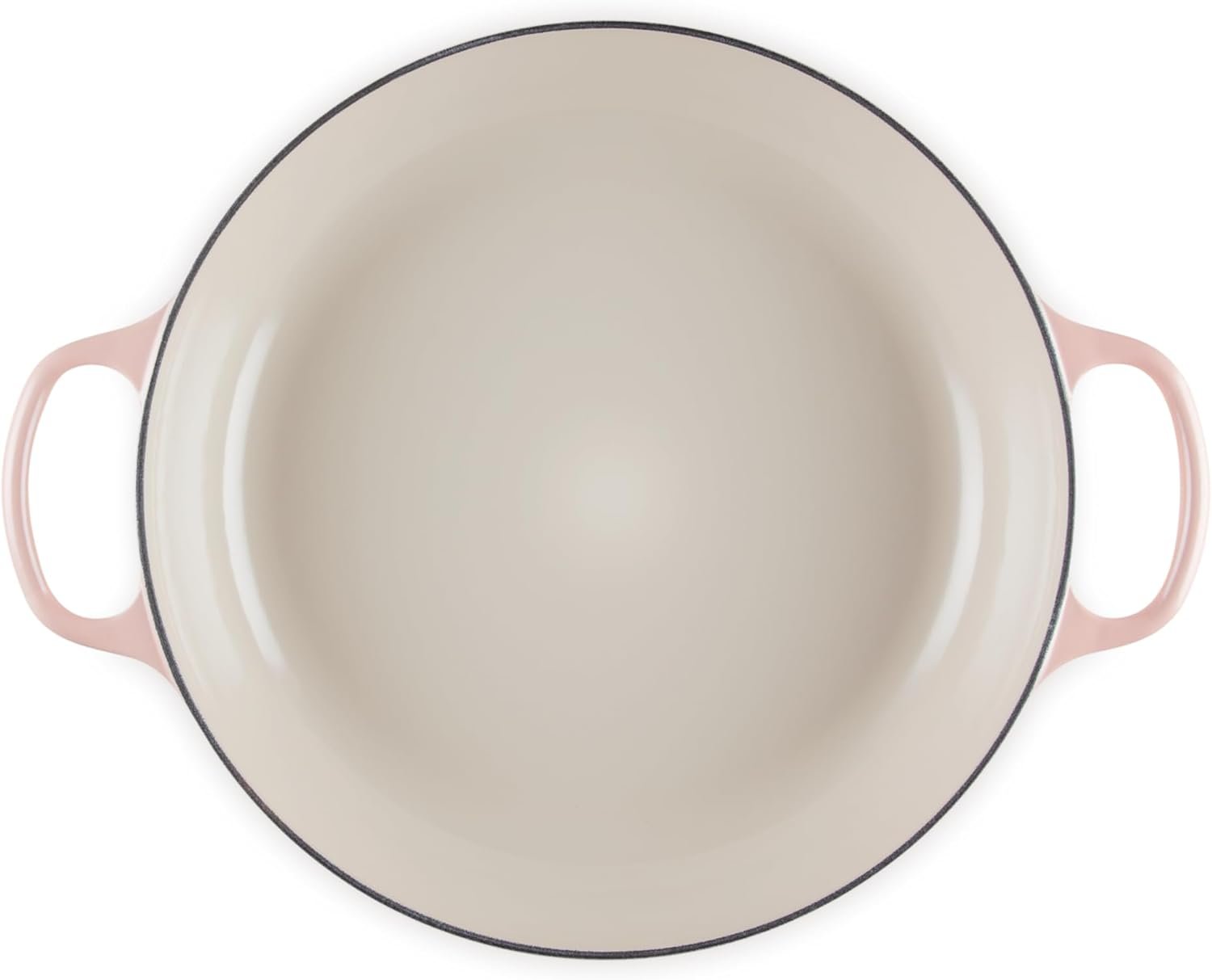 Le Creuset Enameled Cast Iron Signature Round Braiser, 5qt., Peche - Image 3