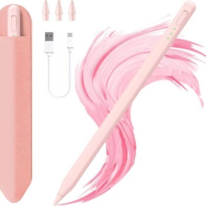 Stylus Pen for iPad11&10thGen,14Mins Faster Charge, with Pencil Holder,Palm Rejection, Tilt Sensitivity, for iPad Air11&13-inch(M3/M2), iPad Pro 11&13-inch (M4),iPad 6-11th,iPad Pro 11/12.9 inch