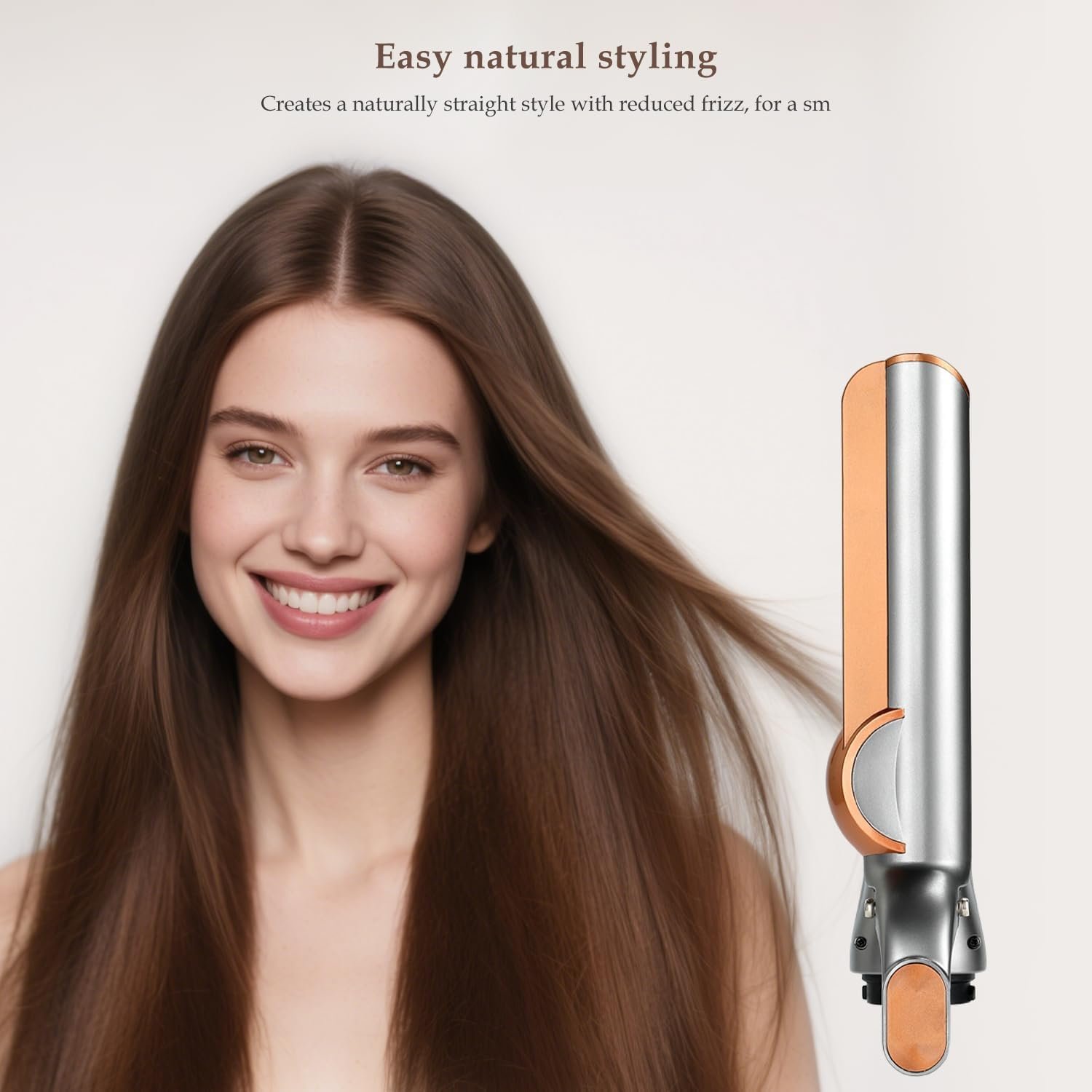 Airflow Attachment for Dyson Airwrap Styler, Nozzles Attachment for Smooth Hair Style with Less Damage and Breakage for Dyson Airwrap HS01 HS05 HS08 - Image 2