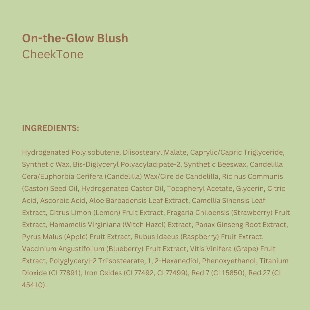 Pixi On-the-Glow Blush - CheekTone, pH Reactive Hydrating Tinted Moisture Blush Stick with Ginseng, Aloe Vera & Fruit Extracts, For Cheeks & Lips, 19g / 0.6oz, Paraben-Free - Image 7